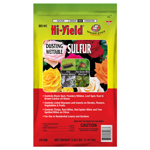 Hi-Yield Dusting Wettable Sulfur - 3.25 lb
