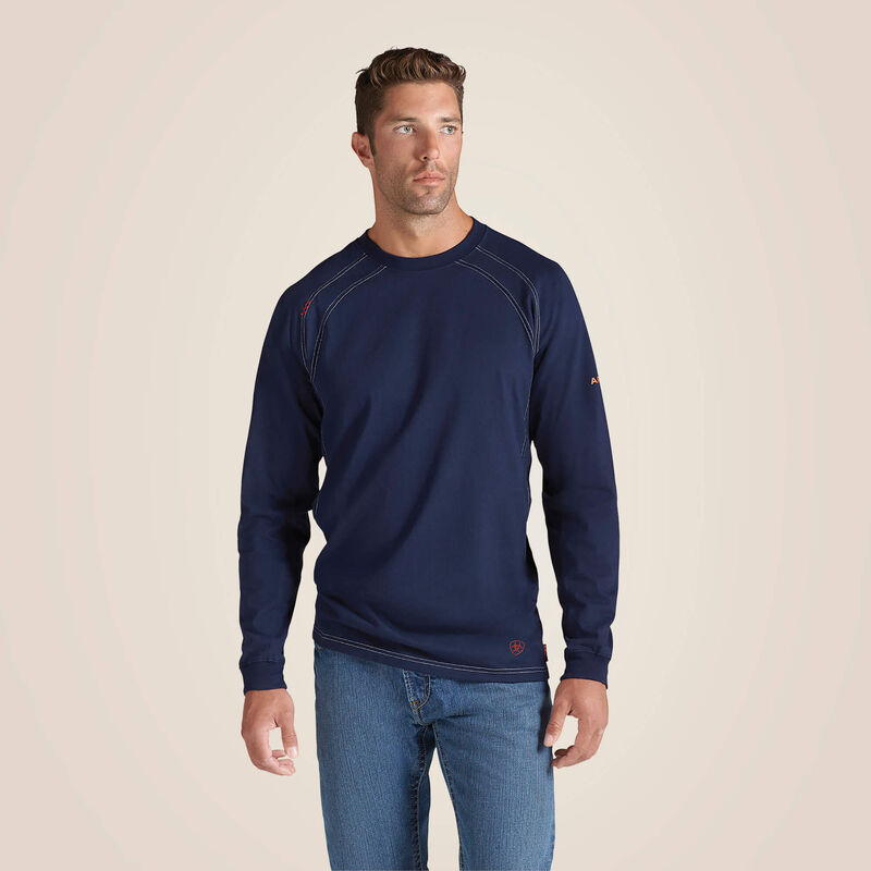FR Work Crew T-Shirt - Navy - 10012256
