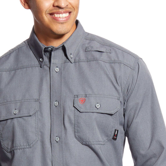 MNS FR Featherlight Work Shirt GUNMETAL