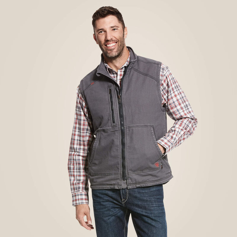 FR DuraLight Cordura Canvas Vest - Iron Grey - 10027868