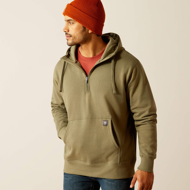 Rebar Workman 1/4 Zip Hoodie - 10053409