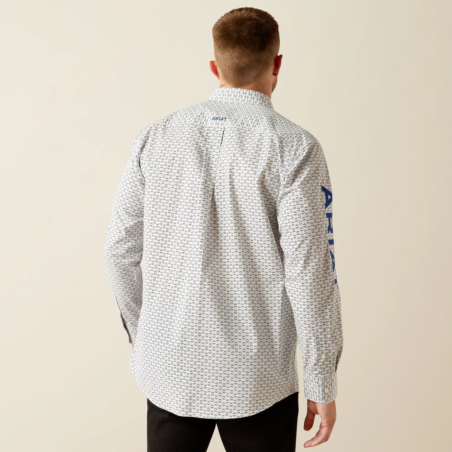 MEN'S Team Drew Classic Fit Shirt BLUE/NAVY - 10054667