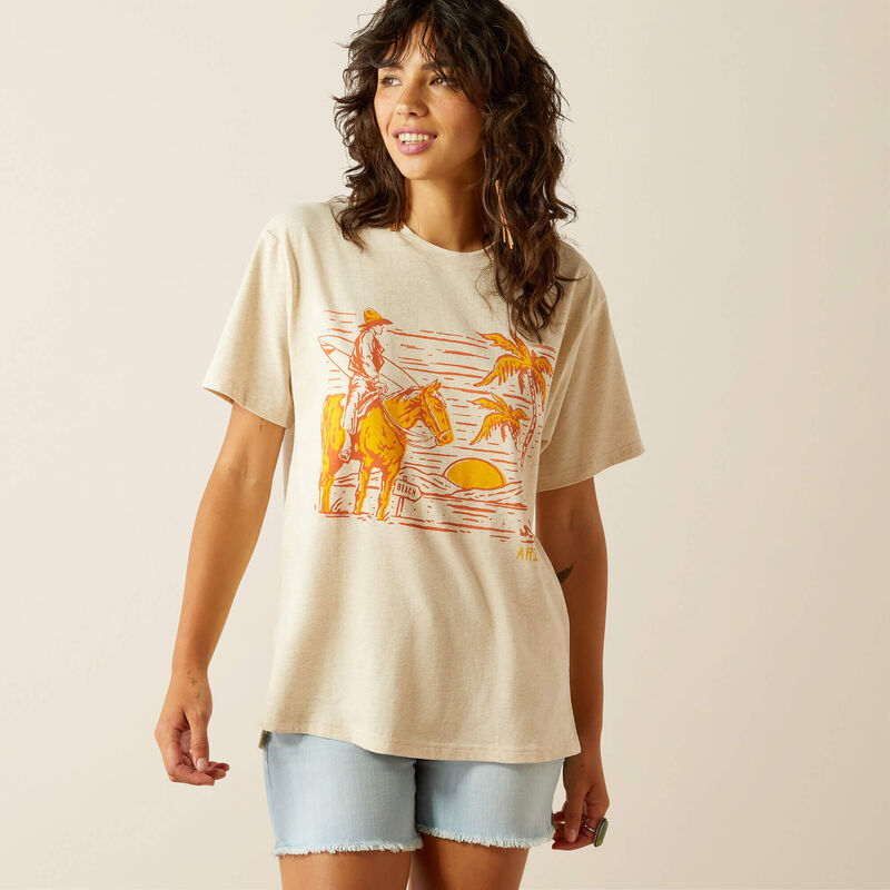ARIAT WOMEN'S WESTERN SURFER T-SHIRT
