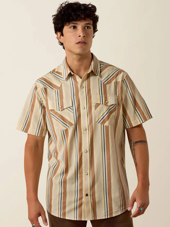 ARIAT RETRO HAWTHORNE SANDSHELL - CAMISA DE HOMBRE - 10073572