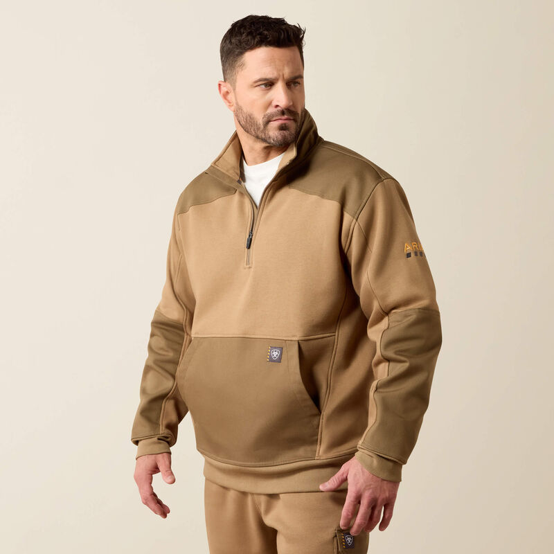 Rebar Workman Duracanvas 1/4 Zip Sweatshirt-10079171