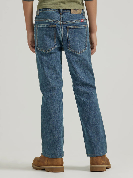 Boy's Wrangler Five Star Classic Stretch Bootcut Jean