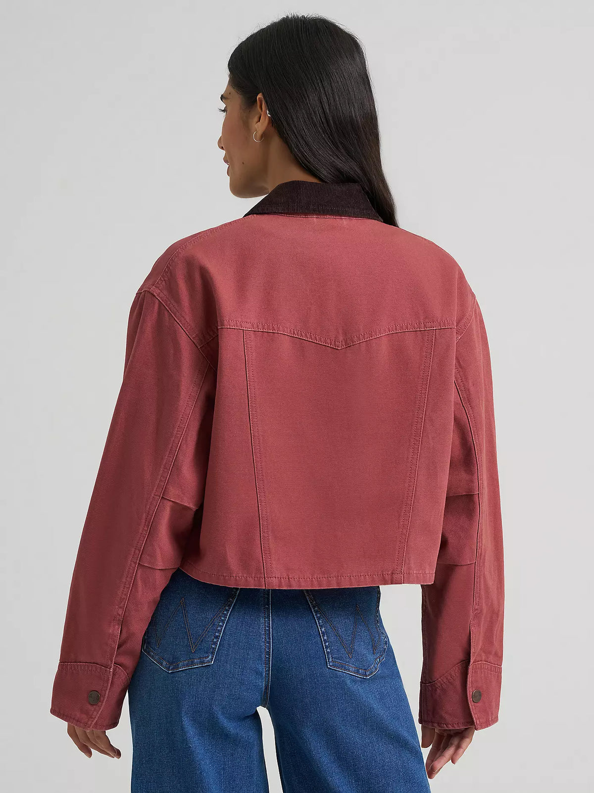 Women's Western Cropped Utility Jacket