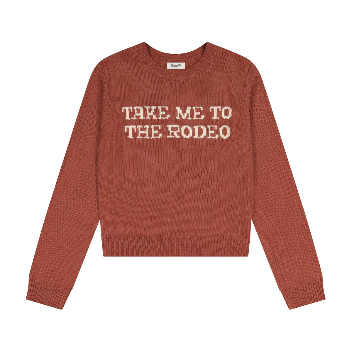 Wrangler Retro® Americana Crew Neck Sweater - Rose - 112385416