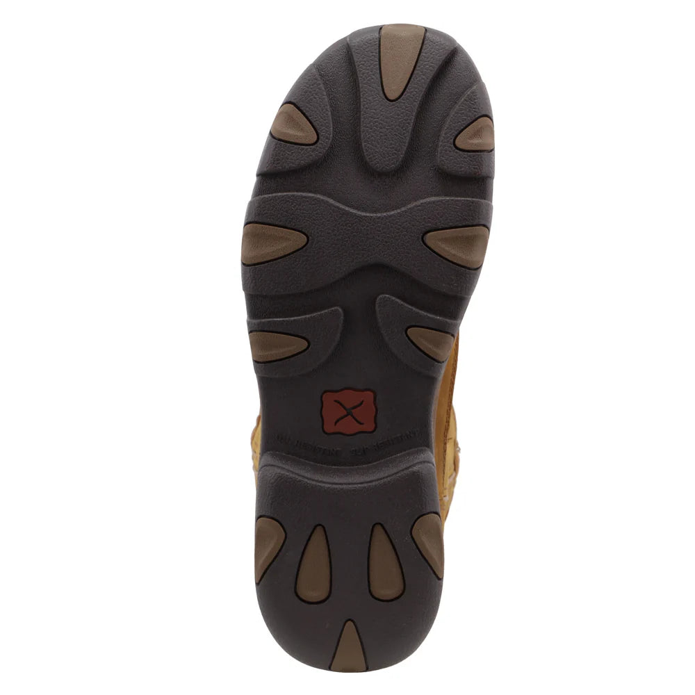 11" Work Pull On Hiker Boot - Oiled Saddle - MHKBCW1