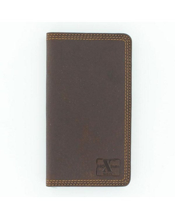HD Xtreme Western Rodeo Brown Leather Men's Wallet