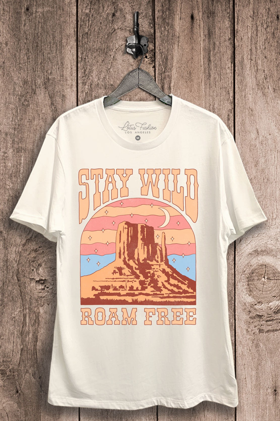 Stay Wild Roam Free Graphic Tee