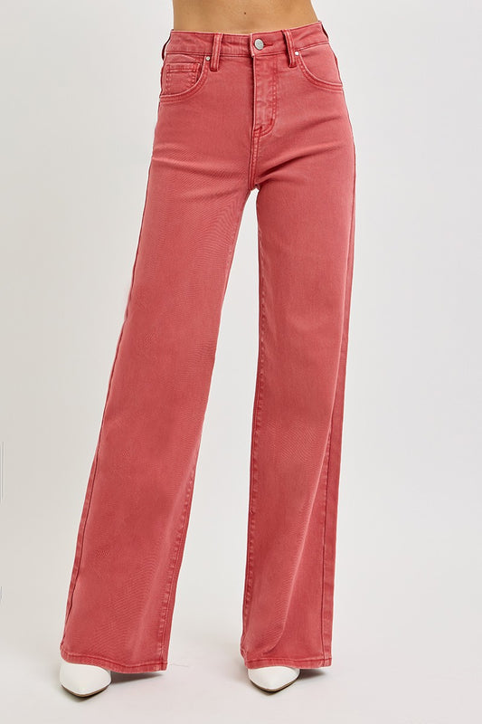 Brick Tummy Control High Rise Wide Pants