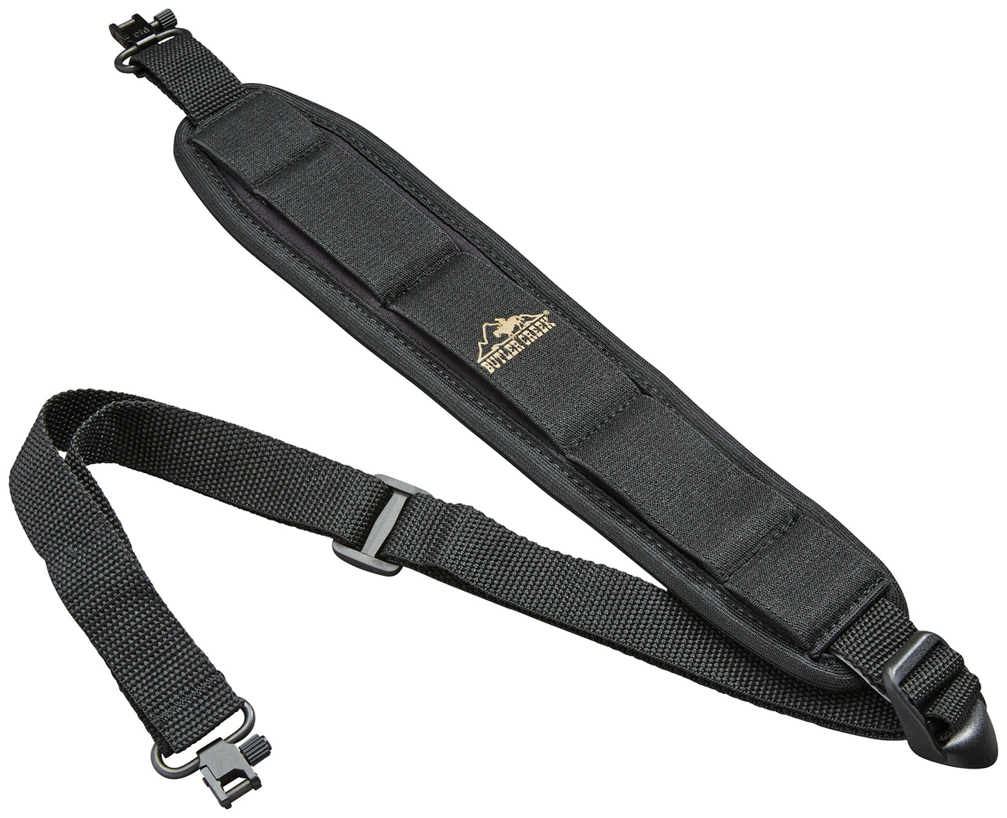 Butler Creek 81013 Comfort Stretch Rifle Sling Black Neoprene Adjustable Rifle