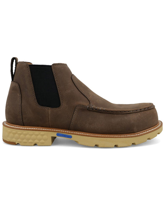4" Work Chelsea Boot - Shitake - MXCN003