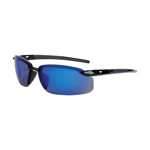 SAFETY GLASSES CROSSFIRE BLUE
