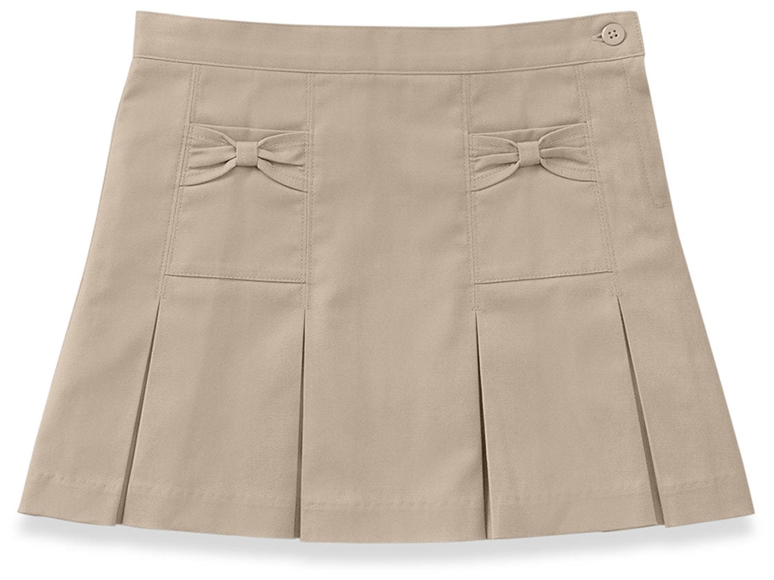 Girls Stretch Bow Pocket Scooter - 55981AZ