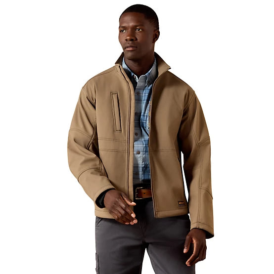 Ariat Men's Rebar Stretch Canvas Softshell Jacket