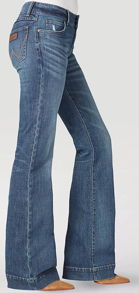 Women's Wrangler Retro Mae Wide Leg Trouser Jean