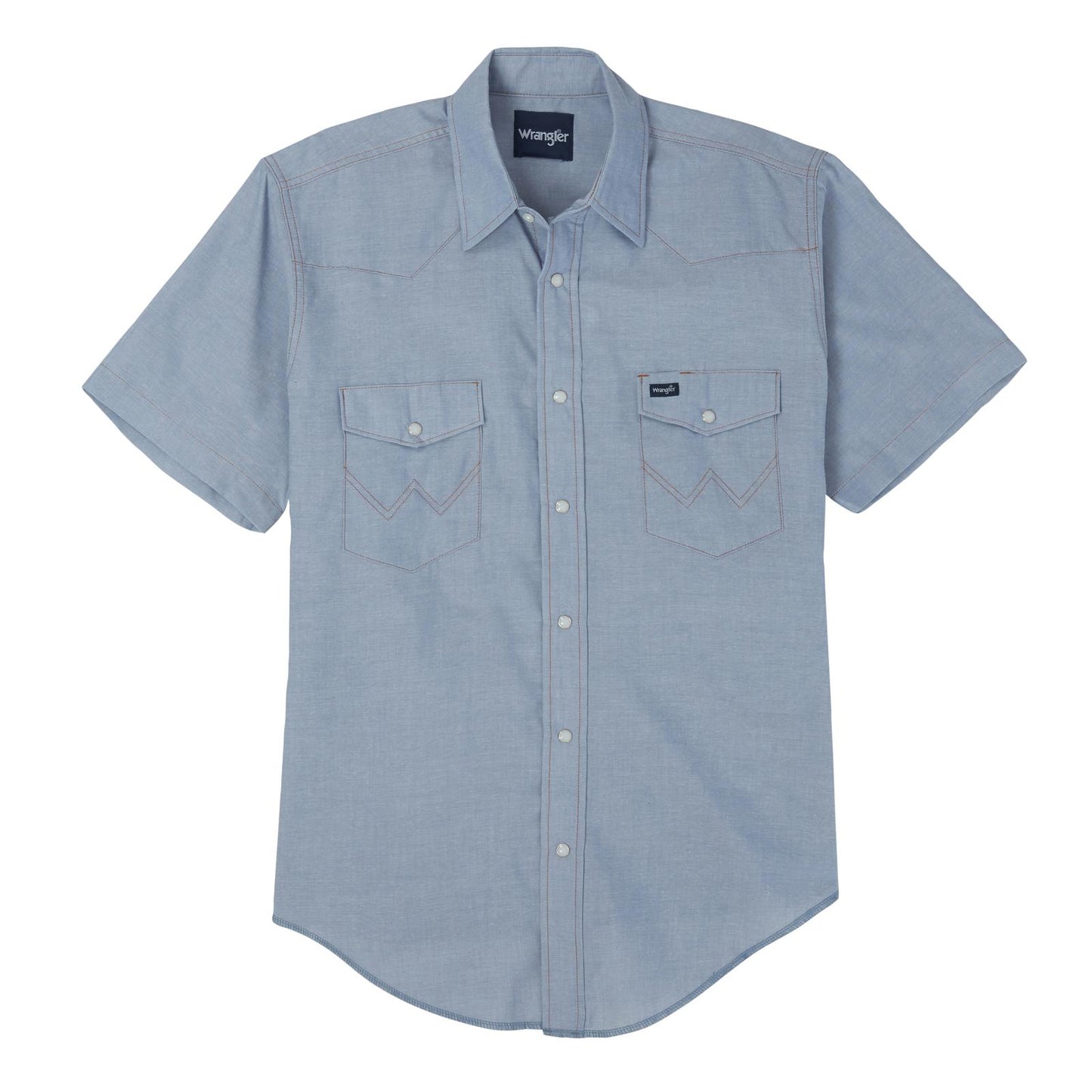Mens Authentic Cowboy Cut® Work Shirt - Chambray - 1070131MW