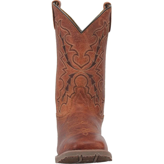 Laredo Men's 11" Winfield Western Square Toe - Rust