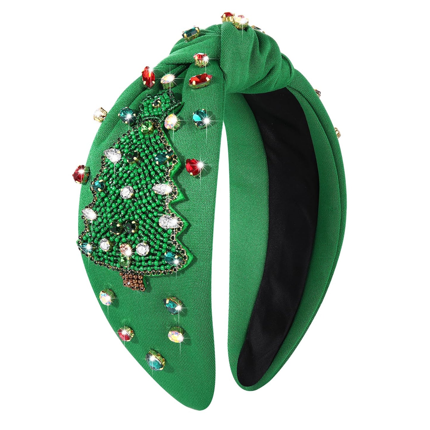 GREEN CHRISTMAS HEADBAND