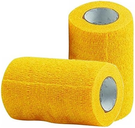 VETWRAP (4" X 5YD) YELLOW 18/CS