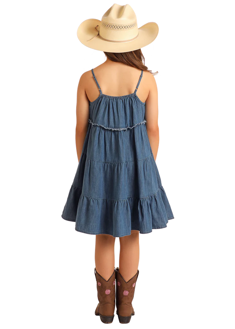 Girls' Denim Dress