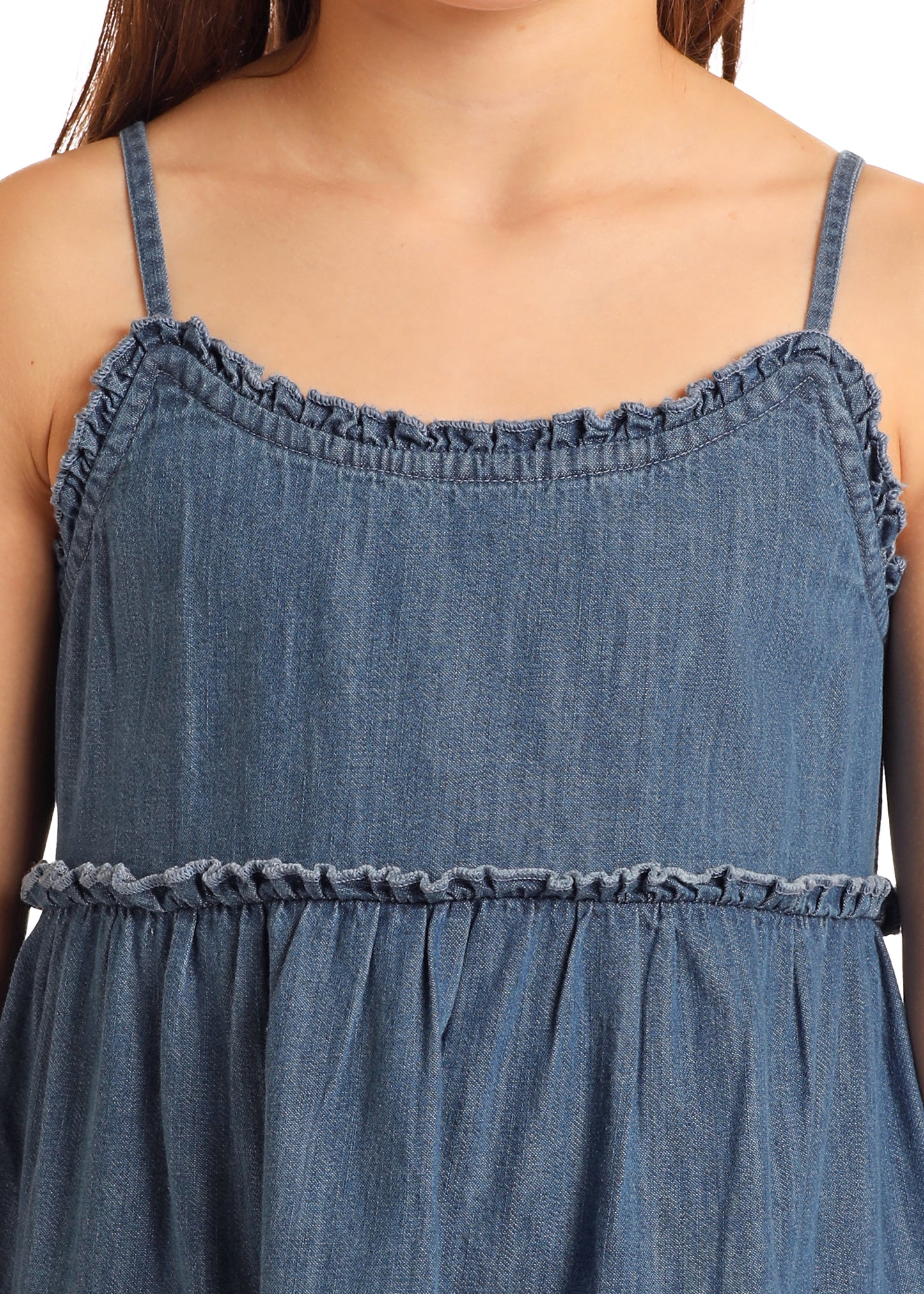 Girls' Denim Dress