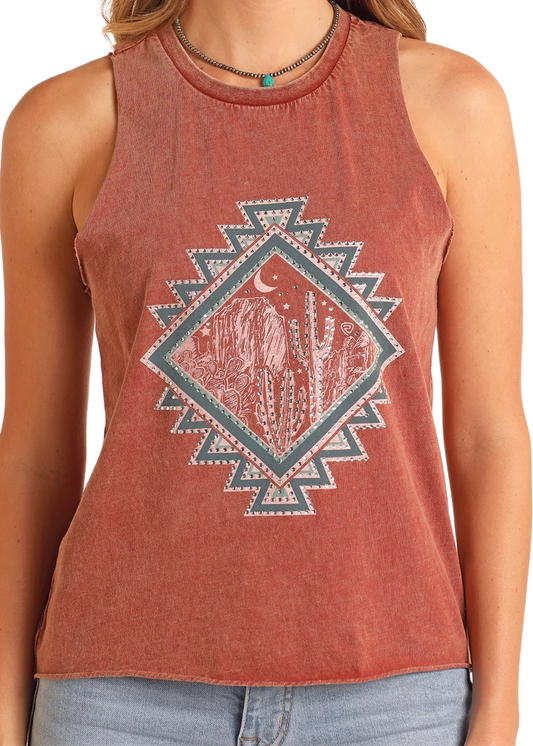 Cactus Graphic Tank