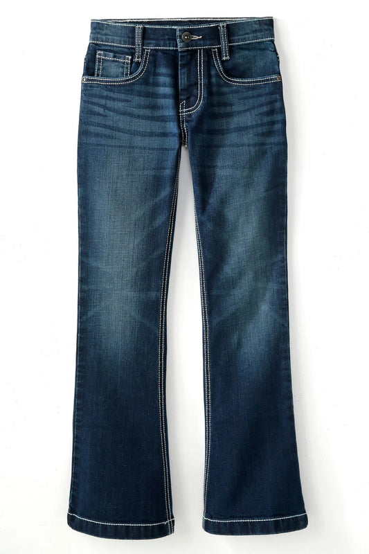 GIRL'S VIOLET TROUSER JEAN VIOLET RINSE - CB23071006