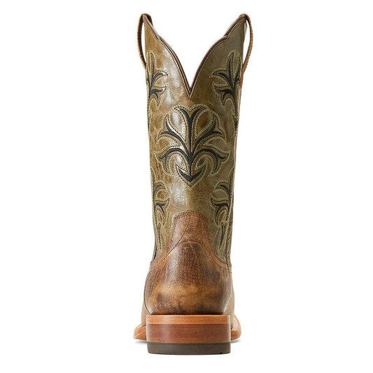Ariat Men`s Crinkled Brown Cowboss Cowboy Boot - 10046854