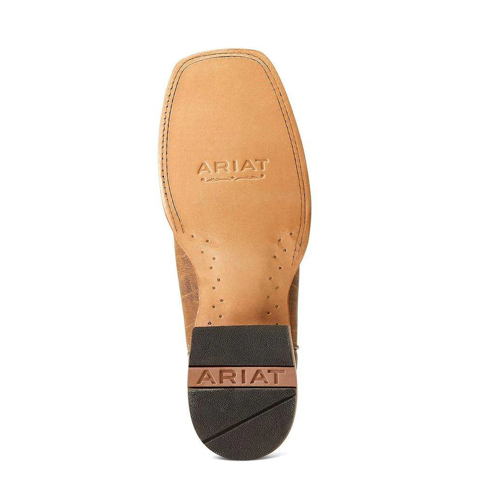 Ariat Men`s Crinkled Brown Cowboss Cowboy Boot - 10046854