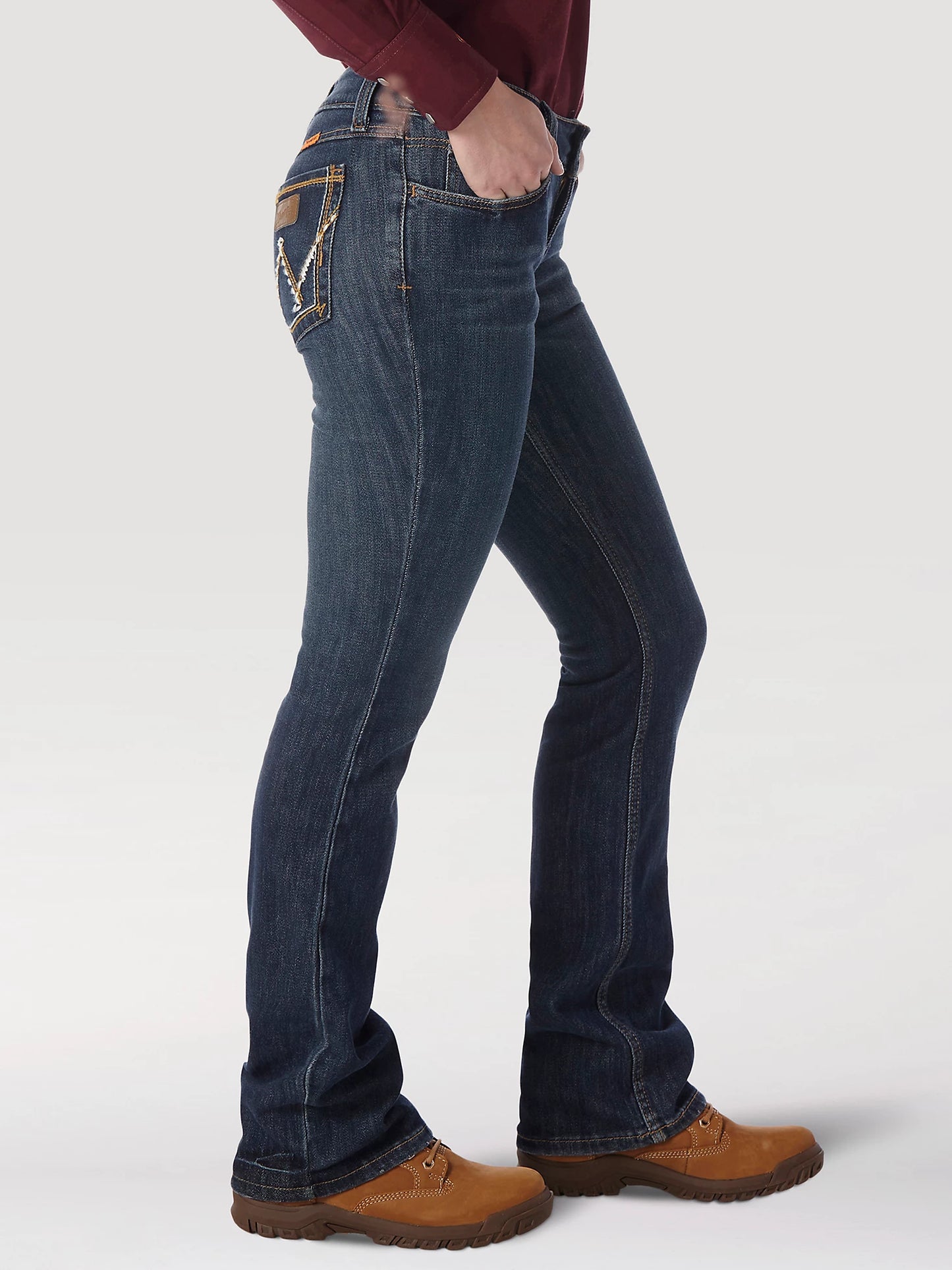 Wrangler FR Flame Resistant Retro Mae Boot Cut Jean - 10FRAC9BF