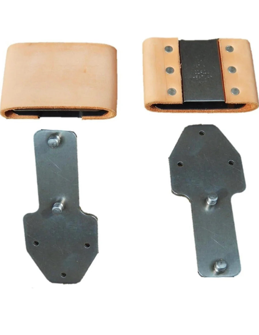 STIRRUP BUCKLE LEATHER 21/2 VERT