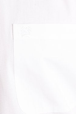 Men's Solid White Button-Down Western Shirt - MT10320020