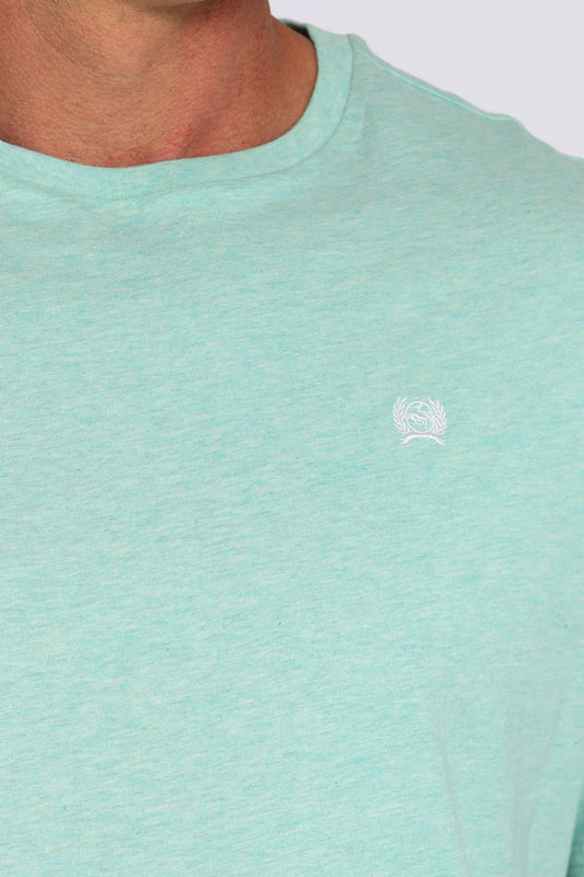 Men's Solid Tee - Turquoise