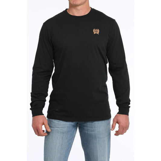 Men's Black Shootin' From The Hip Long Sleeve T-Shirt MTK1721016