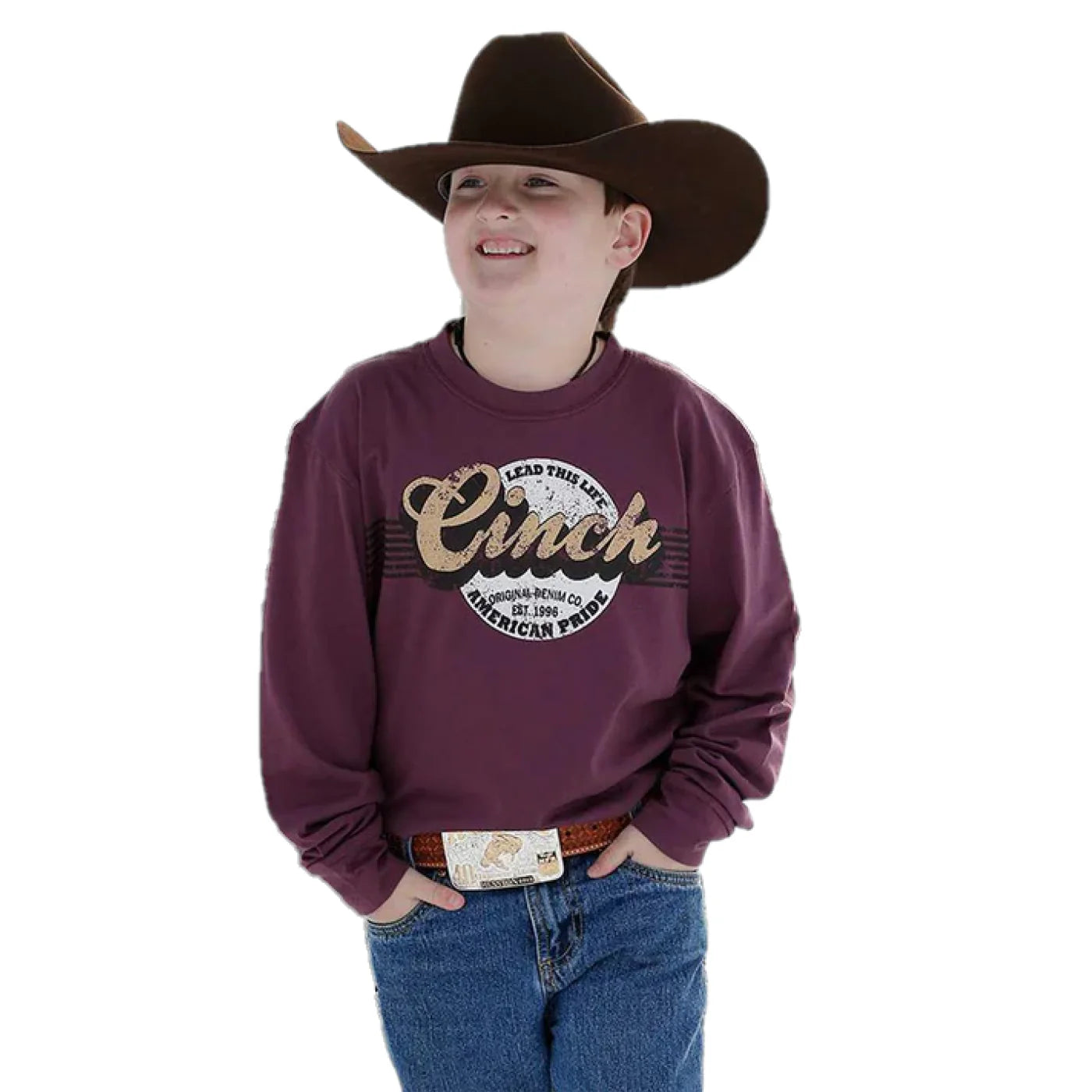 Boys' Long Sleeve Purple Shirt - STYLE MTT7630014