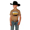 Cinch Boy's Brown Logo Graphic T-Shirt