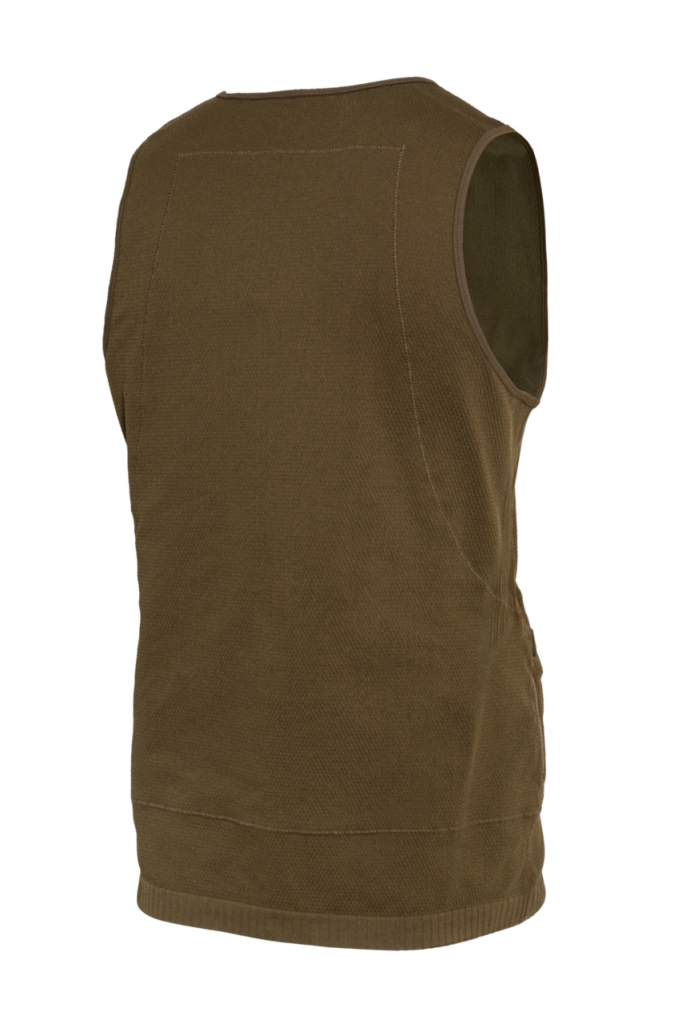 Nucleus Heated Vest - Brown Clay