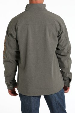 Men's Match Boys Bonded Jacket - Charcoal/Copper - MWJ1583006
