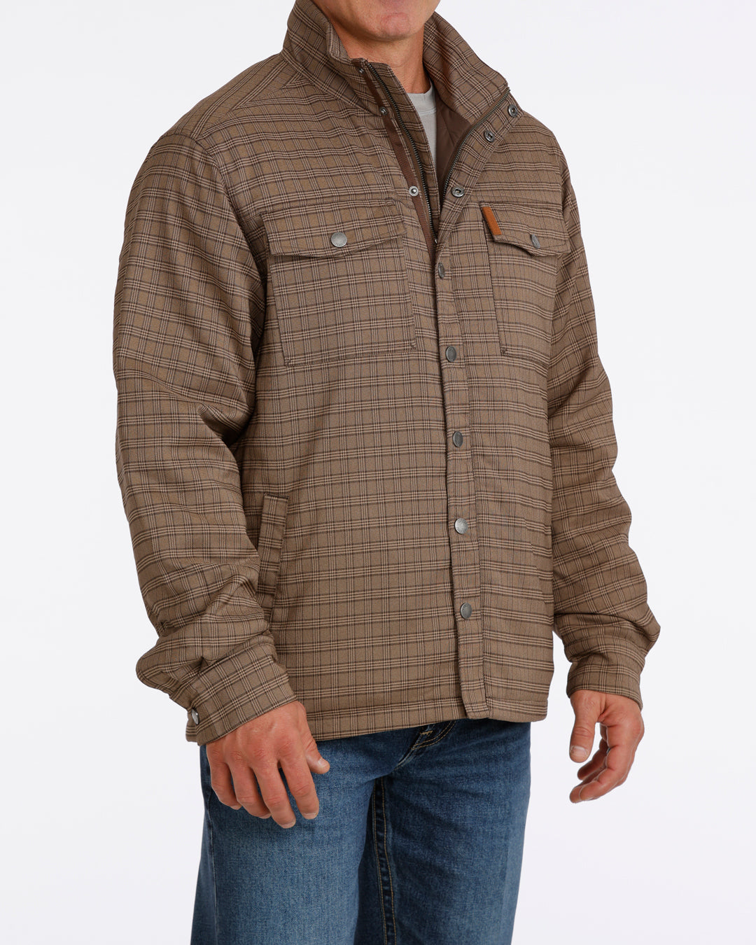 MENS CC SHIRT JACKET OW26 - BRN-MWJ1939001