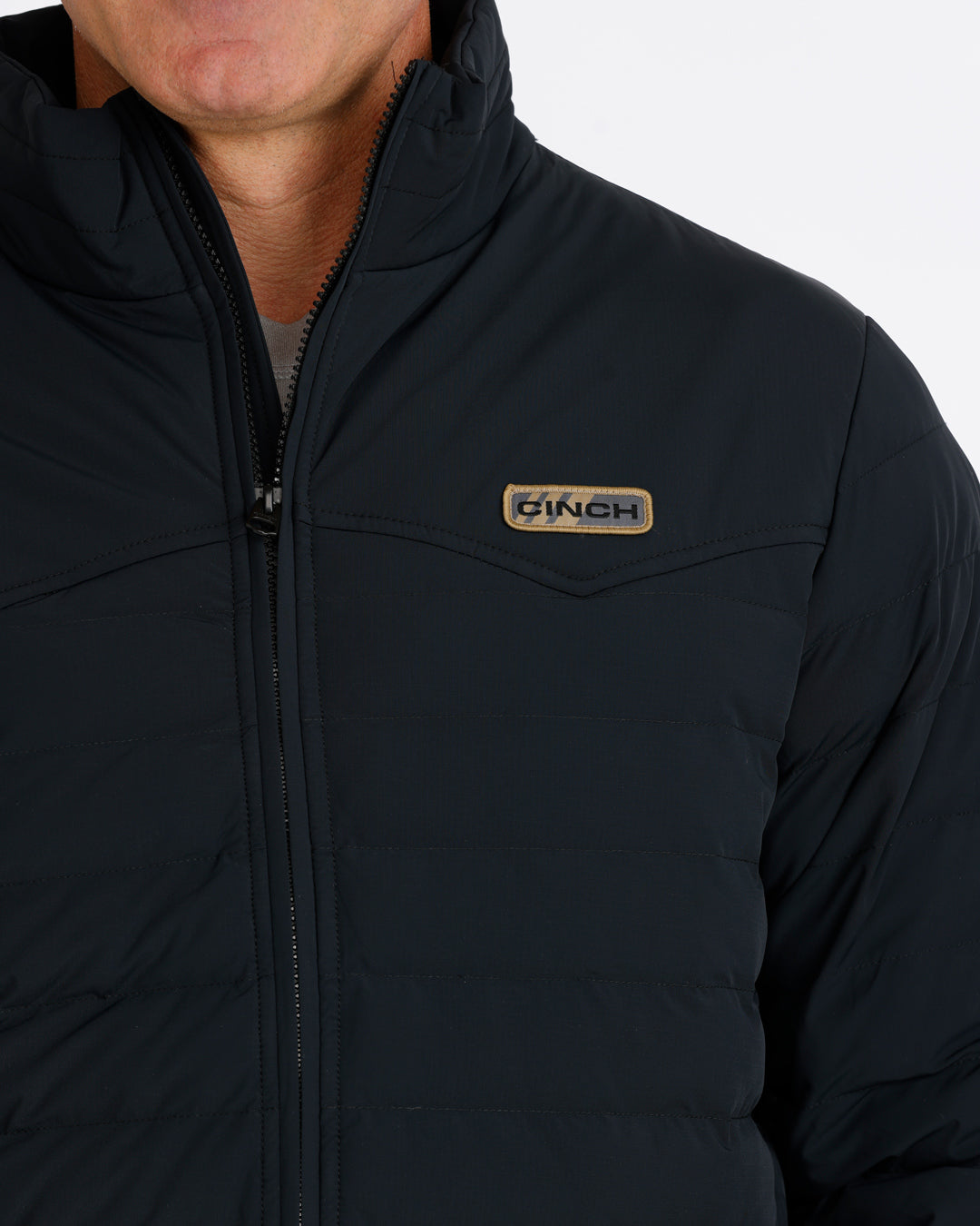 Cinch Men's Black Quilted Jacket MWJ1954001