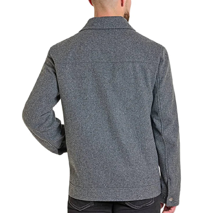 Panhandle Slim Men's Solid Heather Wool Jacket
