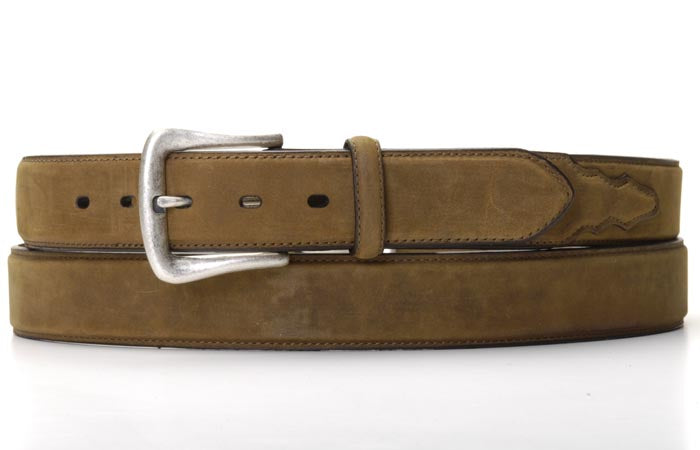 brown work belt