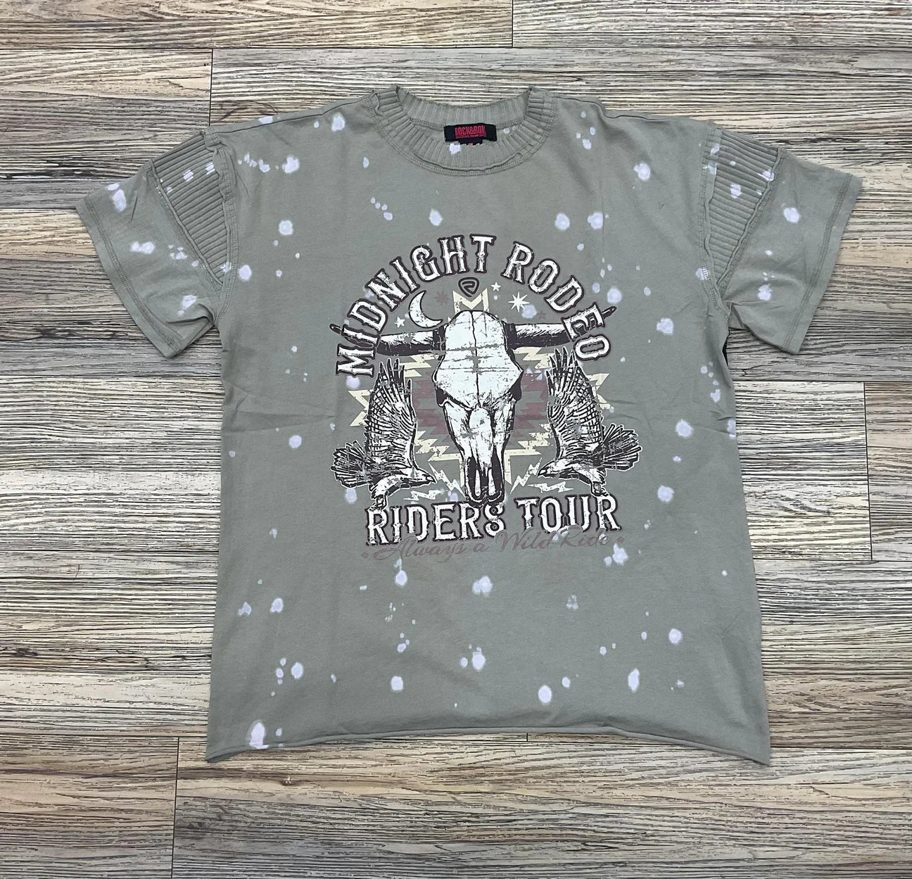 Oversized Tee with Rib Detail - BW21T05425