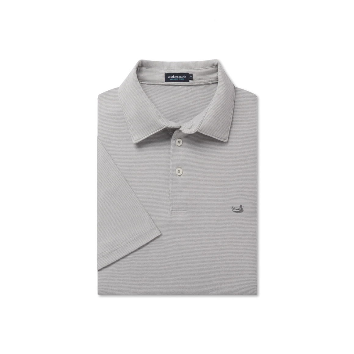 Southern Marsh Biscayne Heather Performance Polo