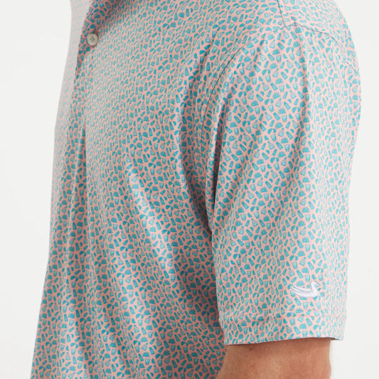 Flyline Performance Polo - Salt & Lime