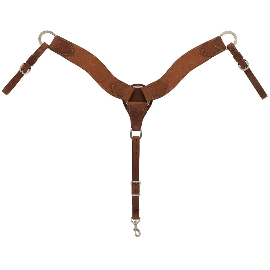 ROUGH OUT BREAST COLLAR, OILED H