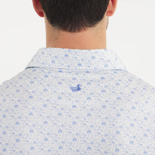 Southern Marsh - Flyline Performance Polo - Summertime Blues - FBWT